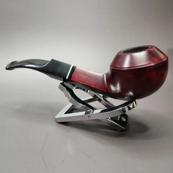 Parker Knight 109 Smooth Bent Bulldog Estate Briar Pipe, Unsmoked - Image 7