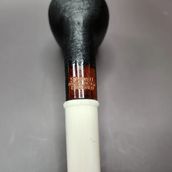 Stanwell Brushed Rusticated Billiard Estate Briar Pipe, Danish Estates - Image 7