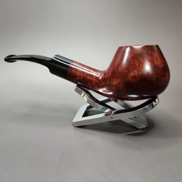 Rattrays Marlin 4 Smooth Brandy Estate Briar Pipe, Unsmoked, 9mm - Image 7