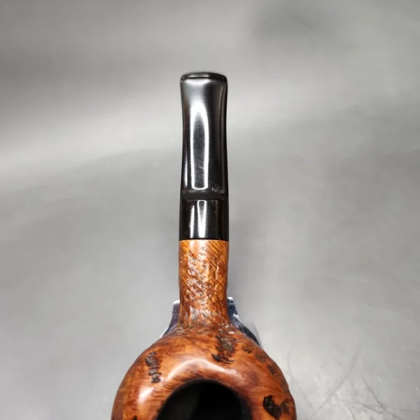 Custombilt Rusticated Bullcap Estate Briar Pipe, American Estates - Image 7
