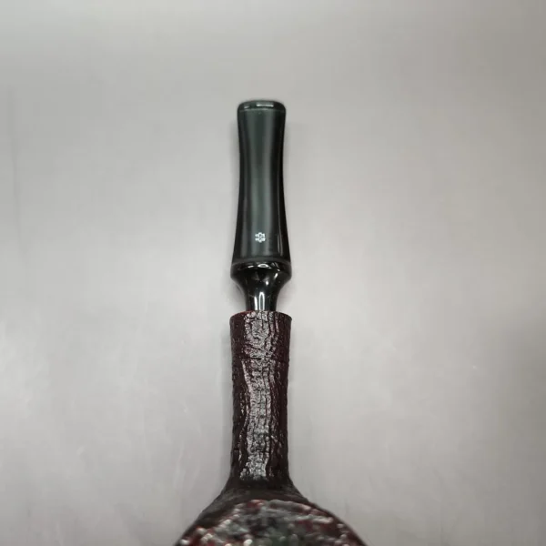 Hilson Viva 108 Sandblasted Stack Estate Briar Pipe, Belgian Estates - Image 7