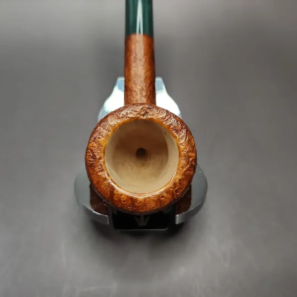 Jesse Jones 2022 Sandblasted Prince w/ Tamper Estate Briar Pipe, Unsmoked - Image 7