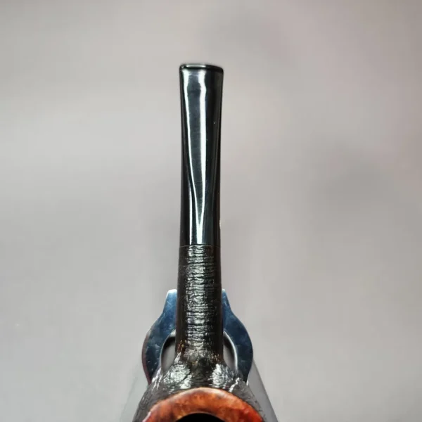 Stanwell Brushed Partially Rusticated Billiard Estate Briar Pipe, Danish Estates - Image 7
