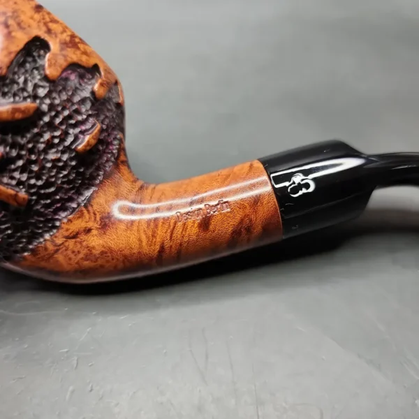 Design Berlin Handmade Bent Apple Estate Briar Pipe, German Estates - Image 7