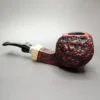 Ardor Urano Fantasy 2023 Rusticated Blowfish Estate Briar Pipe, Unsmoked - Image 7