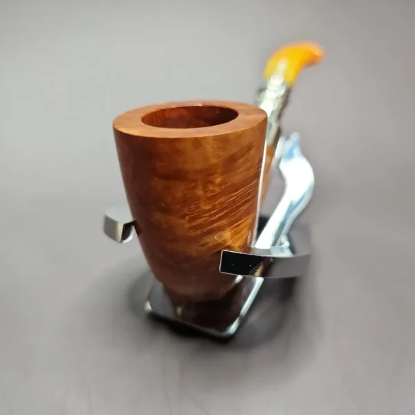 Peterson Amber Spigot D16 Smooth Dublin Estate Briar Pipe, Unsmoked - Image 7