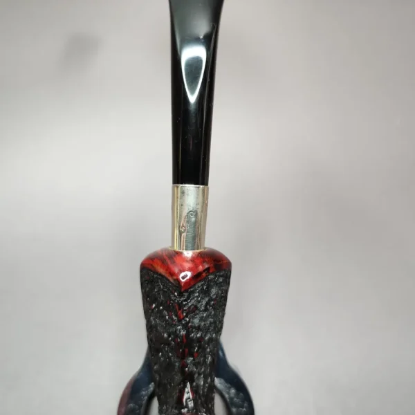 Nording 2001 Hunting Pipe Rusticated Mallard Estate Briar Pipe, Danish Estates - Image 7