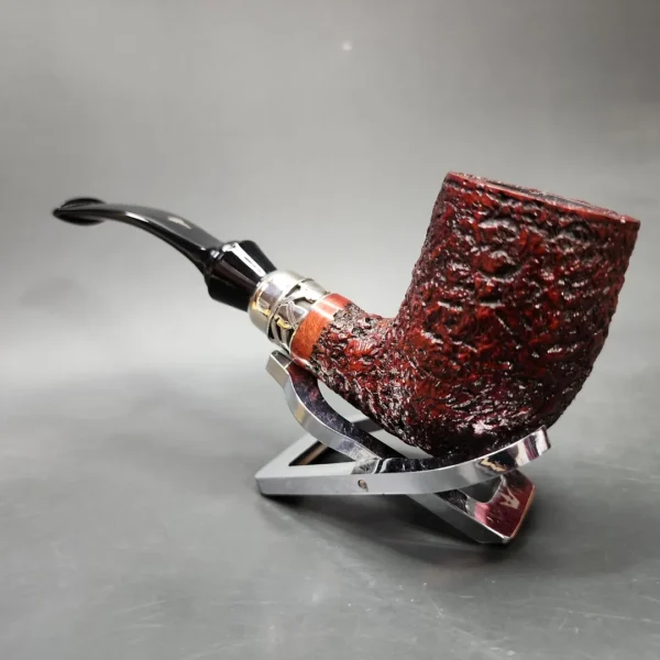 Mastro Geppetto 2024 Pipe of the Year Rusticato Estate Briar Pipe, Unsmoked - Image 7