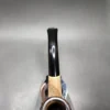 Kiko Rusticated Bent Billiard Estate African Block Meerschaum, Other Estates - Image 7
