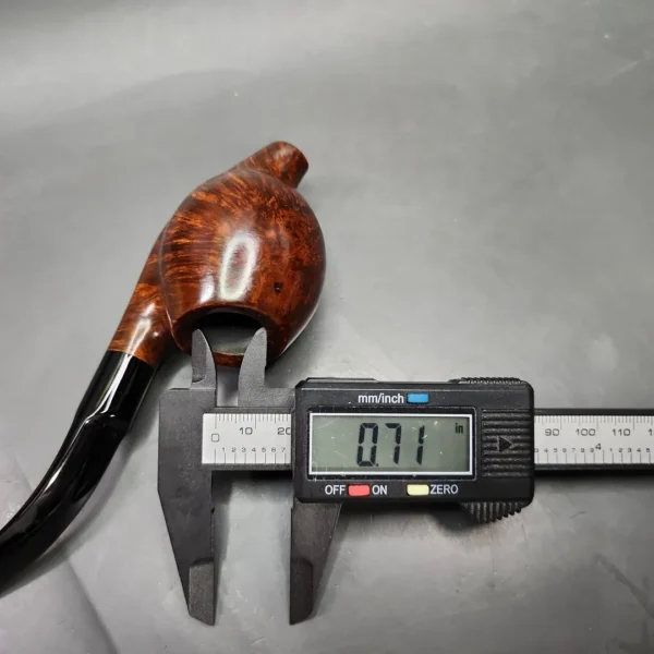 HS Studio Smooth Ramses Estate Briar Pipe, Unsmoked - Image 7