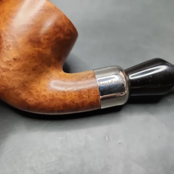 Savinelli Dry System 2622 Smooth Bent Pot Estate Briar Pipe, Italian Estates - Image 7