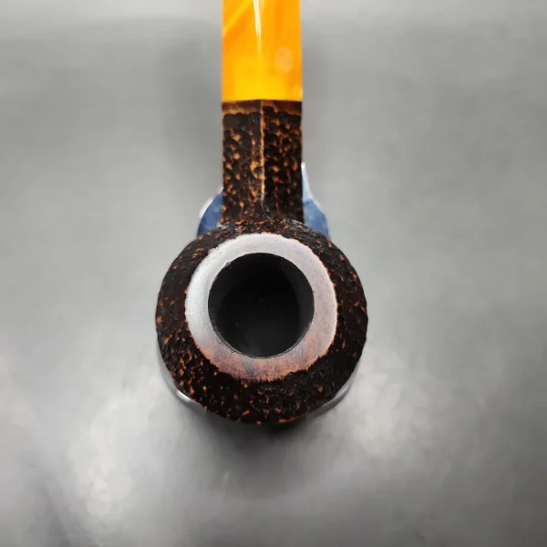Rattray's Six Friends 6 Rusticated Bent Bulldog Estate Briar Pipe, Unsmoked, 9mm - Image 7