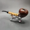 HS Studio Signature Smooth Acorn w/ Bamboo Estate Briar Pipe, Unsmoked - Image 7