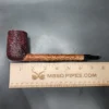 Radice Rind O GG XL Rusticated Lovat Estate Briar Pipe, Italian Estates - Image 8
