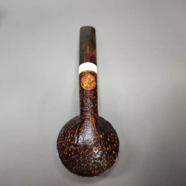Sebastian Heck Squat Rhodesian w/ Elforyn Handmade Briar Pipe, New - Image 8