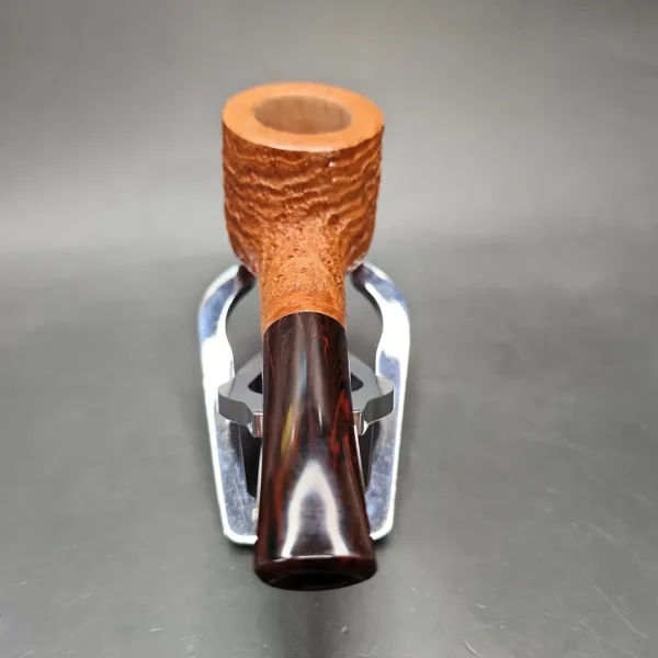 Nathan Armentrout Sandblasted Shape 55 Handmade Briar Pipe, Unsmoked - Image 8