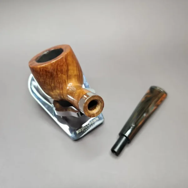 Savinelli Polo 122 Smooth Pot Estate Briar Pipe, Italian Estates - Image 8
