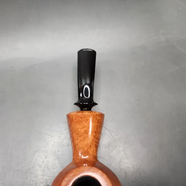 Sebastian Heck Wide Shank Brandy Handmade Briar Pipe, New - Image 8