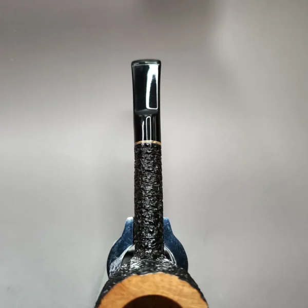 Neal Monier Rusticated Pot Handmade Briar Pipe, Unsmoked - Image 8