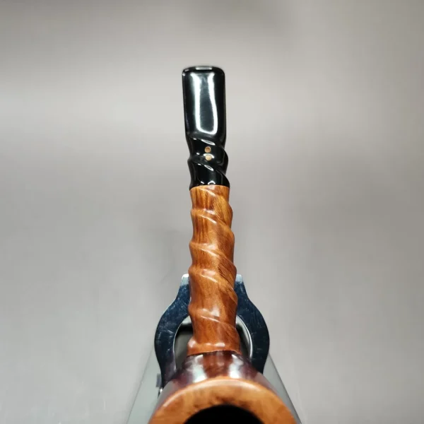 Radice Rubino Spiral Shank Lovat Estate Briar Pipe, Italian Estates - Image 8