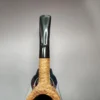Savinelli Punto Oro Corallo 121 KS Bent Pot Estate Briar Pipe, Italian Estates - Image 8