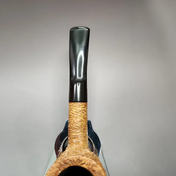 Savinelli Punto Oro Corallo 121 KS Bent Pot Estate Briar Pipe, Italian Estates - Image 8