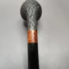 WO Larsen Partially Rusticated Egg Estate Briar Pipe, Danish Estates - Image 8