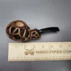 Moonlight "Lotus Pod" Author Handmade Briar Pipe, New - Image 8