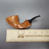 HS Studio Smooth Asymmetrical Dublin Sitter Estate Briar Pipe, Unsmoked - Image 8