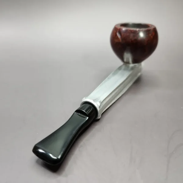 Kirsten Companion K Partially Rusticated Estate Briar Pipe, American Estates - Image 8