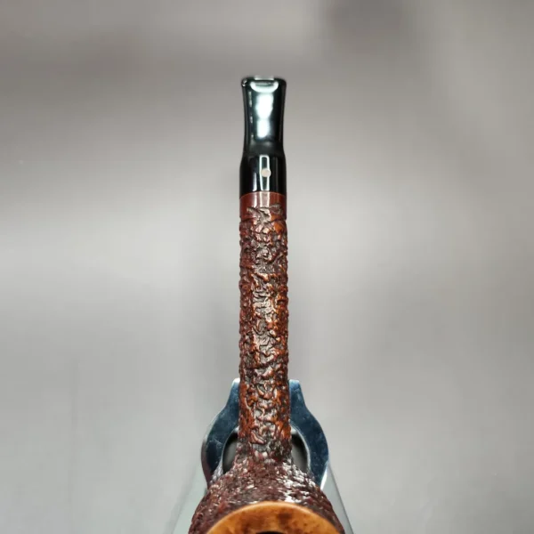 Ser Jacopo R1 Rusticated Lovat Estate Briar Pipe, Italian Estates - Image 8
