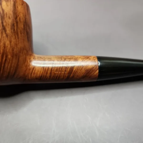 Selected Straight Grain (Comoy's) 126 Smooth Pot Estate Briar Pipe, English Estates - Image 8