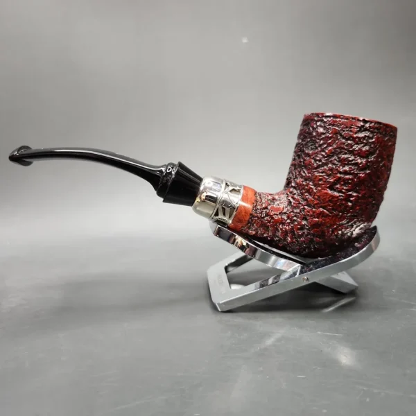 Mastro Geppetto 2024 Pipe of the Year Rusticato Estate Briar Pipe, Unsmoked - Image 8