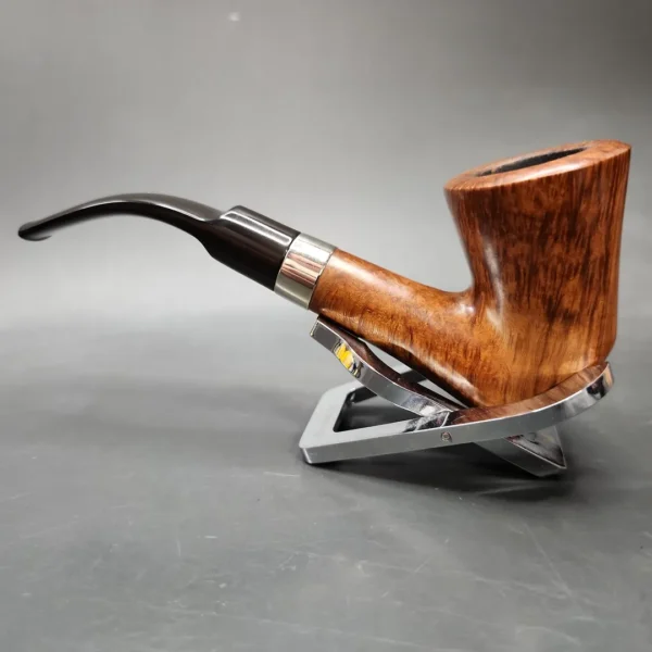 GBD Pinner Giant Smooth Bent Dublin Estate Briar Pipe, English Estates - Image 8