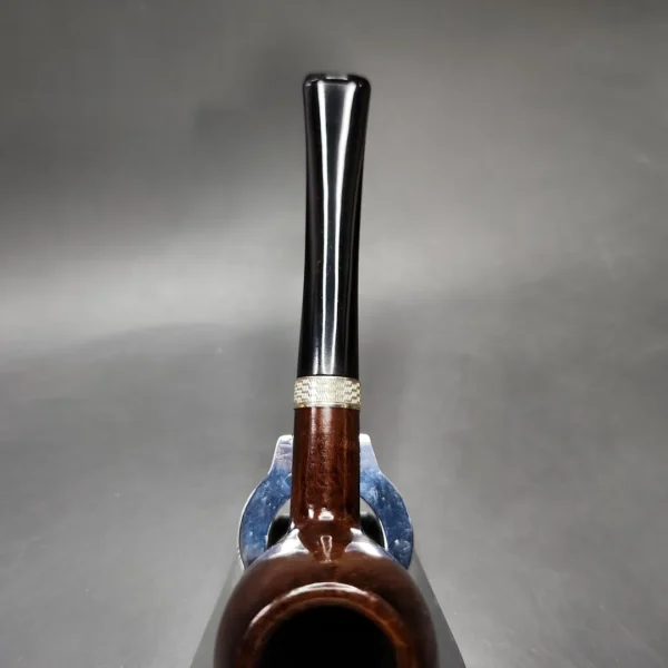 Jacobean Original by Les Wood Smooth Apple Estate Briar Pipe, Unsmoked - Image 8