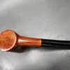Dave Neeb Smooth Cherrywood Handmade Briar Pipe, New - Image 8