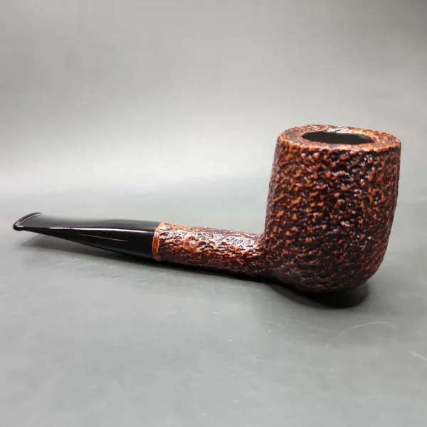 Savinelli Hercules 111 EX Rusticated Straight Billiard Briar Pipe, New - Image 8