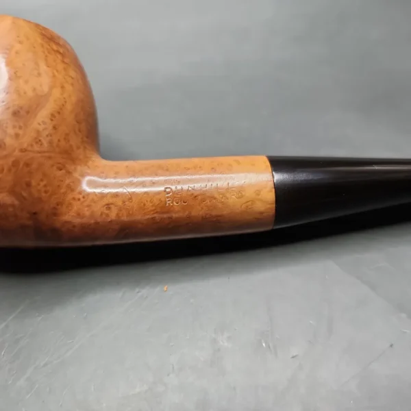 1965 Dunhill Root Briar ODA 806 Smooth Apple Estate Briar Pipe, English Estates - Image 8