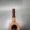 Pipe Tristan Granite Rusticated Poker Handmade Briar Pipe, New - Image 8