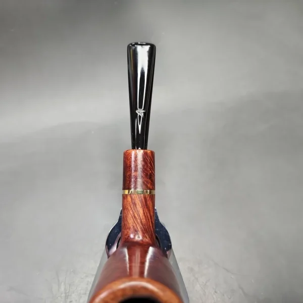 Ascorti KS Smooth Stack Billiard Estate Briar Pipe, Italian Estates - Image 8
