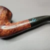 Sasieni 4 Dot Walnut Smooth Bent Billiard Estate Briar Pipe, Unsmoked - Image 9
