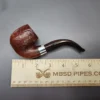 Savinelli Club 614 Sandblasted Bent Billiard Estate Briar Pipe, Italian Estates - Image 9