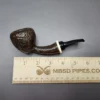 HS Studio Sandblasted Acorn Estate Briar Pipe, Unsmoked - Image 9