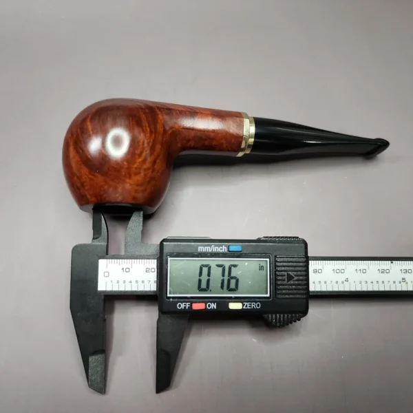 Vauen 3212 Smooth Apple w/ Hex Shank Estate Briar Pipe, Unsmoked, 9mm - Image 9