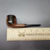 Hurricane Standard 130 Wind Cap Smooth Billiard Estate Briar Pipe, English Estates - Image 9