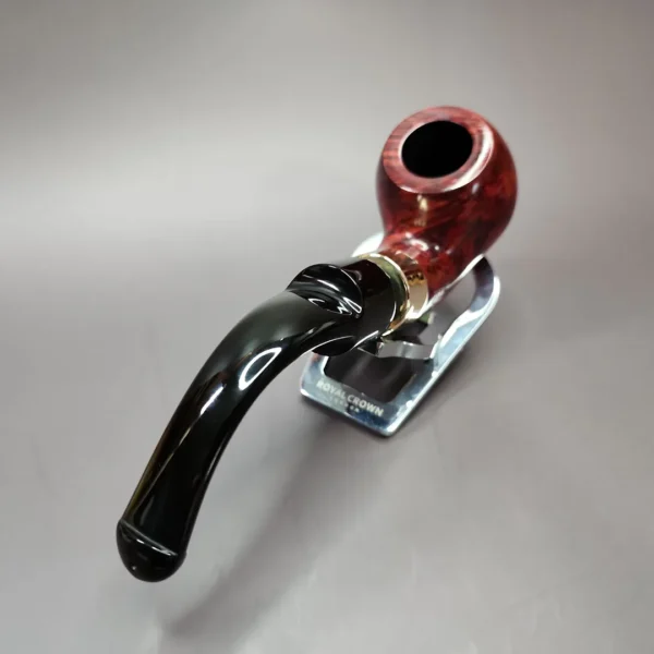 Peterson 1976 Supreme 2s Gold Mounted Apple Estate Briar Pipe, Unsmoked - Image 9