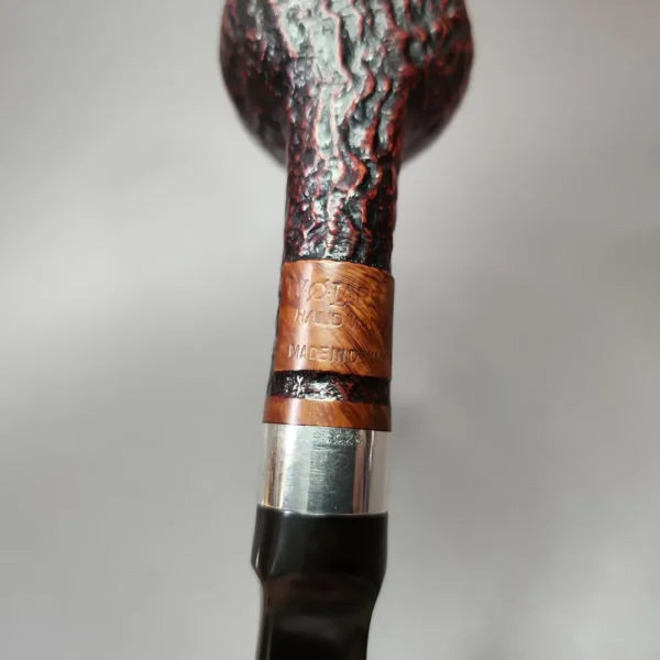 WO Larsen 1864-1994 Sandblasted Brandy Estate Briar Pipe, Danish Estates - Image 9