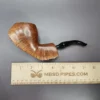 Pipa Croci Artistica True XL Smooth Freehand Estate Briar Pipe, Italian Estates - Image 9
