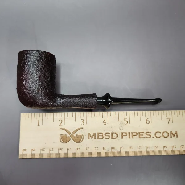 Hilson Viva 108 Sandblasted Stack Estate Briar Pipe, Belgian Estates - Image 9