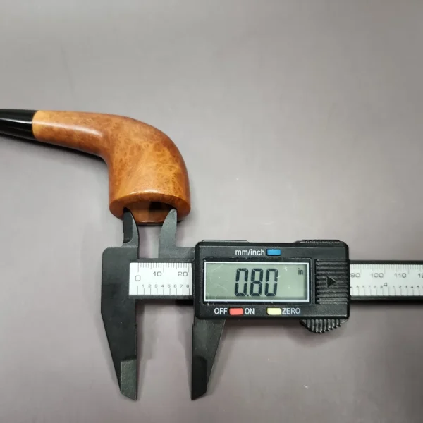 Schulte's / Max Schulte Smooth Zulu Estate Briar Pipe, Unsmoked - Image 9